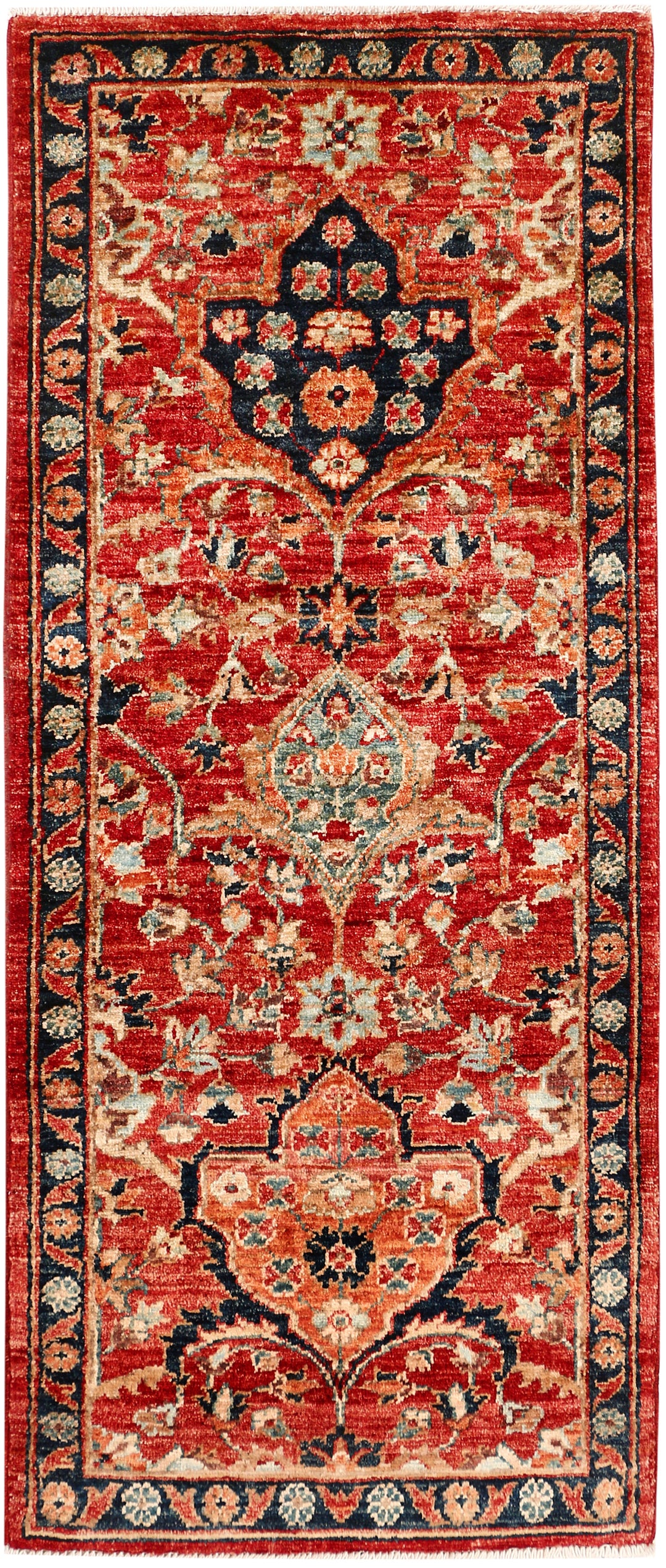 Tomato Ziegler 1' 11 x 4' 9 - No. 53589 - ALRUG Rug Store