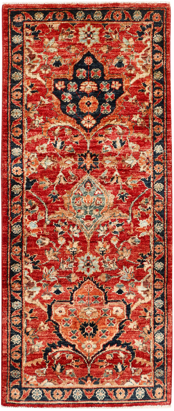 Tomato Ziegler 1' 11 x 4' 9 - No. 53589 - ALRUG Rug Store