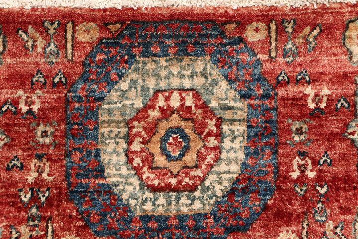Tomato Mamluk 2' x 4' 9 - No. 53590 - ALRUG Rug Store