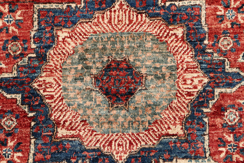 Tomato Mamluk 2' x 4' 9 - No. 53590 - ALRUG Rug Store