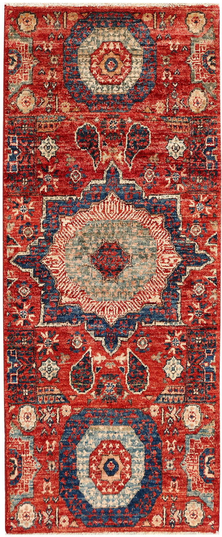 Tomato Mamluk 2' x 4' 9 - No. 53590 - ALRUG Rug Store
