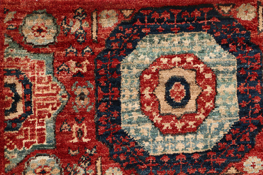 Tomato Mamluk 2' x 5' - No. 53591 - ALRUG Rug Store