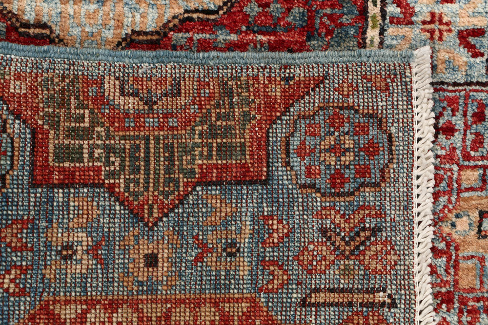 Sky Blue Mamluk 2' x 5' 1 - No. 53592 - ALRUG Rug Store