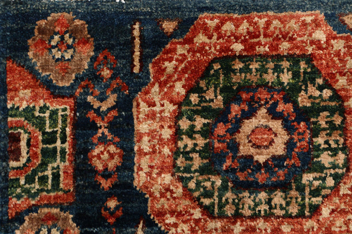 Steel Blue Mamluk 1' 10 x 4' 6 - No. 53595 - ALRUG Rug Store