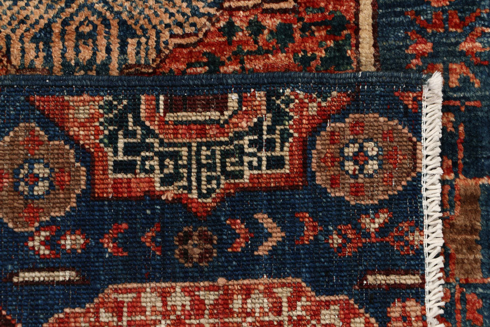 Steel Blue Mamluk 1' 10 x 4' 6 - No. 53595 - ALRUG Rug Store