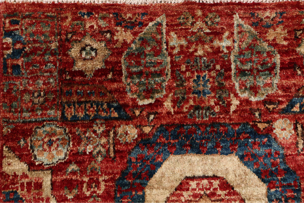 Firebrick Mamluk 2' x 5' 7 - No. 53599 - ALRUG Rug Store