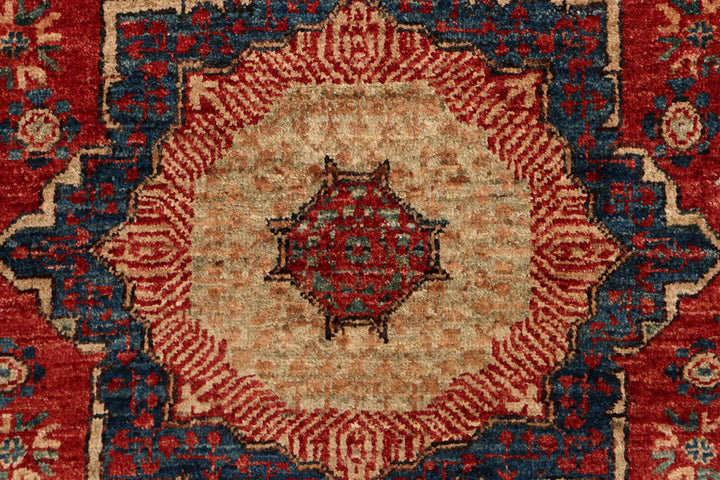 Firebrick Mamluk 2' x 5' 7 - No. 53599 - ALRUG Rug Store