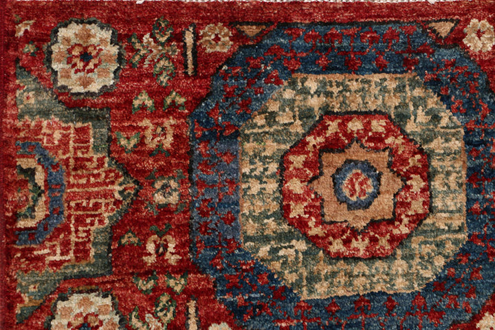 Firebrick Mamluk 2' x 4' 10 - No. 53600 - ALRUG Rug Store