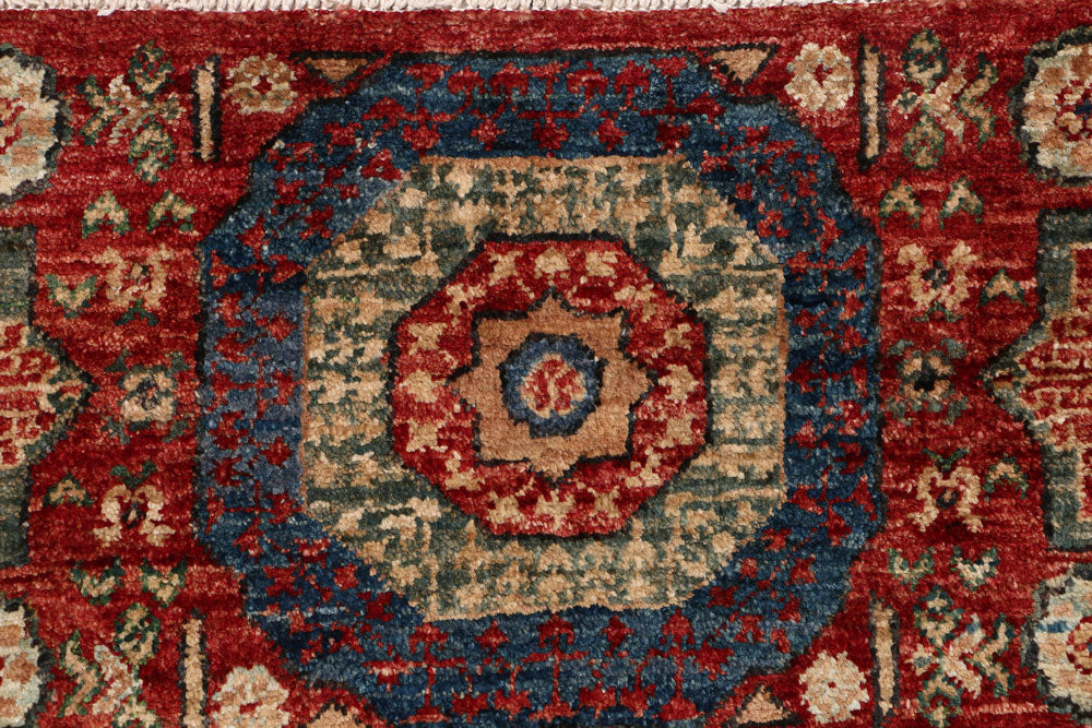 Firebrick Mamluk 2' x 4' 10 - No. 53600 - ALRUG Rug Store