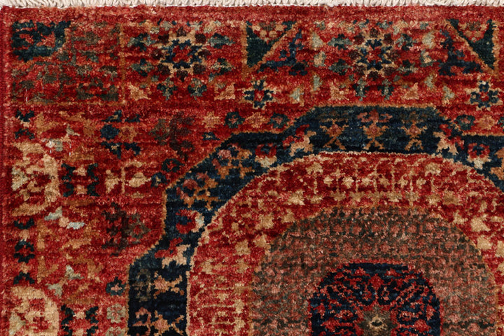Firebrick Mamluk 2' x 5' 8 - No. 53604 - ALRUG Rug Store