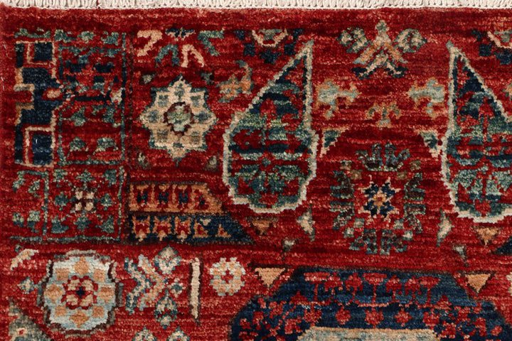Firebrick Mamluk 2' x 5' 10 - No. 53606 - ALRUG Rug Store