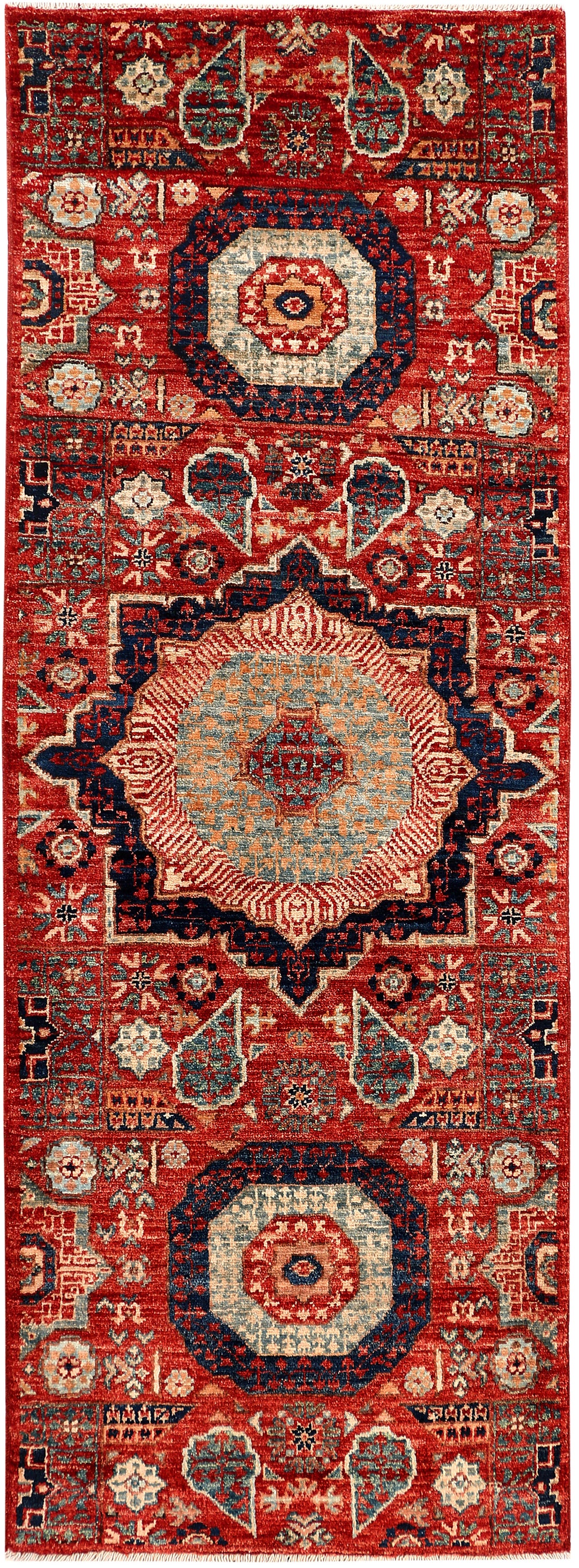 Firebrick Mamluk 2' x 5' 10 - No. 53606 - ALRUG Rug Store