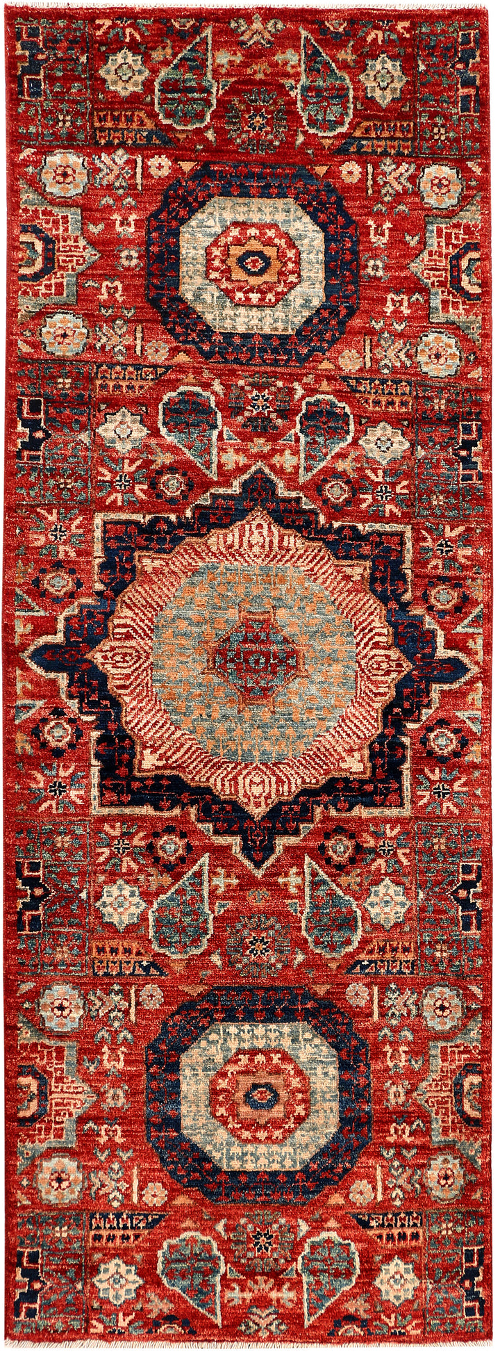 Firebrick Mamluk 2' x 5' 10 - No. 53606 - ALRUG Rug Store