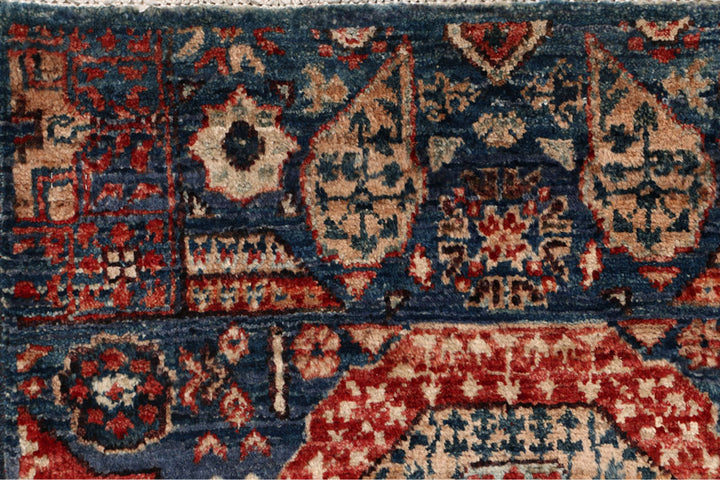 Midnight Blue Mamluk 2' x 5' 9 - No. 53612 - ALRUG Rug Store