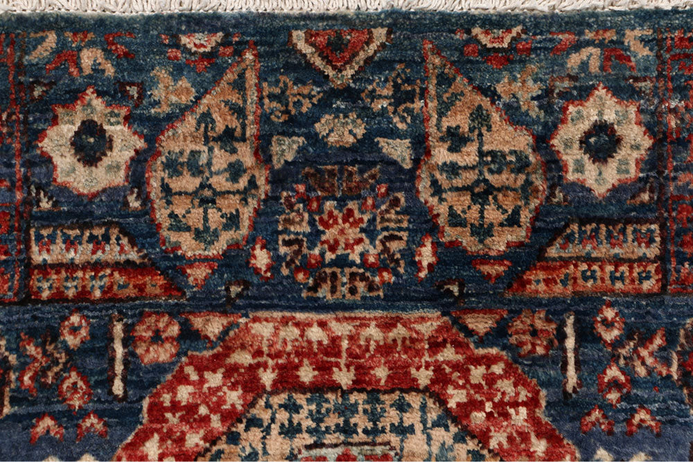 Midnight Blue Mamluk 2' x 5' 9 - No. 53612 - ALRUG Rug Store