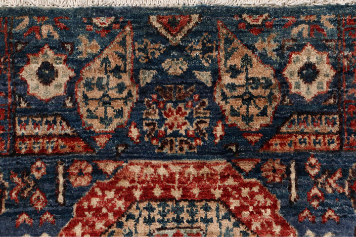 Midnight Blue Mamluk 2' x 5' 9 - No. 53612 - ALRUG Rug Store