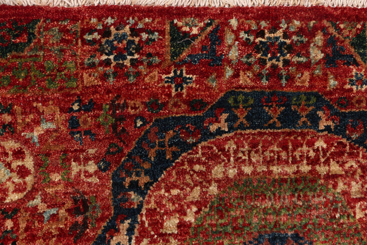 Firebrick Mamluk 2' x 6' 1 - No. 53614 - ALRUG Rug Store