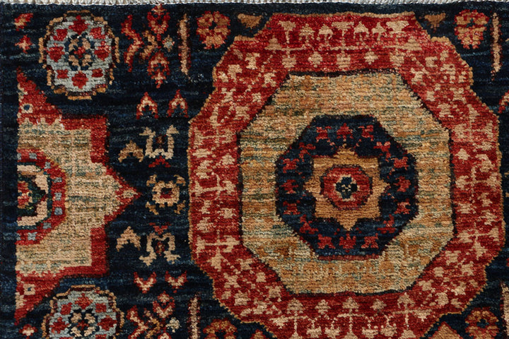 Midnight Blue Mamluk 2' 1 x 4' 9 - No. 53616 - ALRUG Rug Store