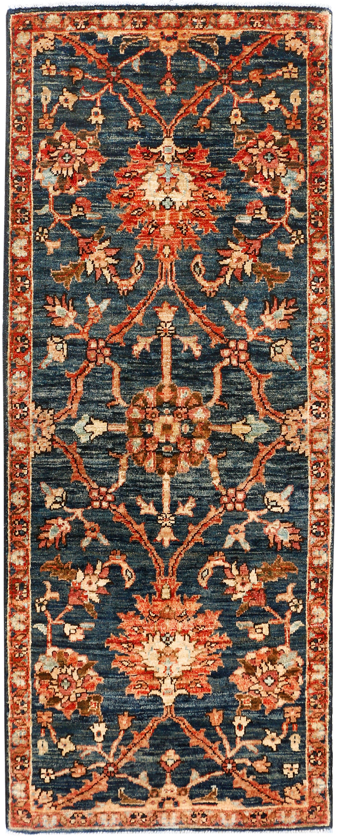 Cadet Blue Ziegler 2' x 5' 1 - No. 53621 - ALRUG Rug Store