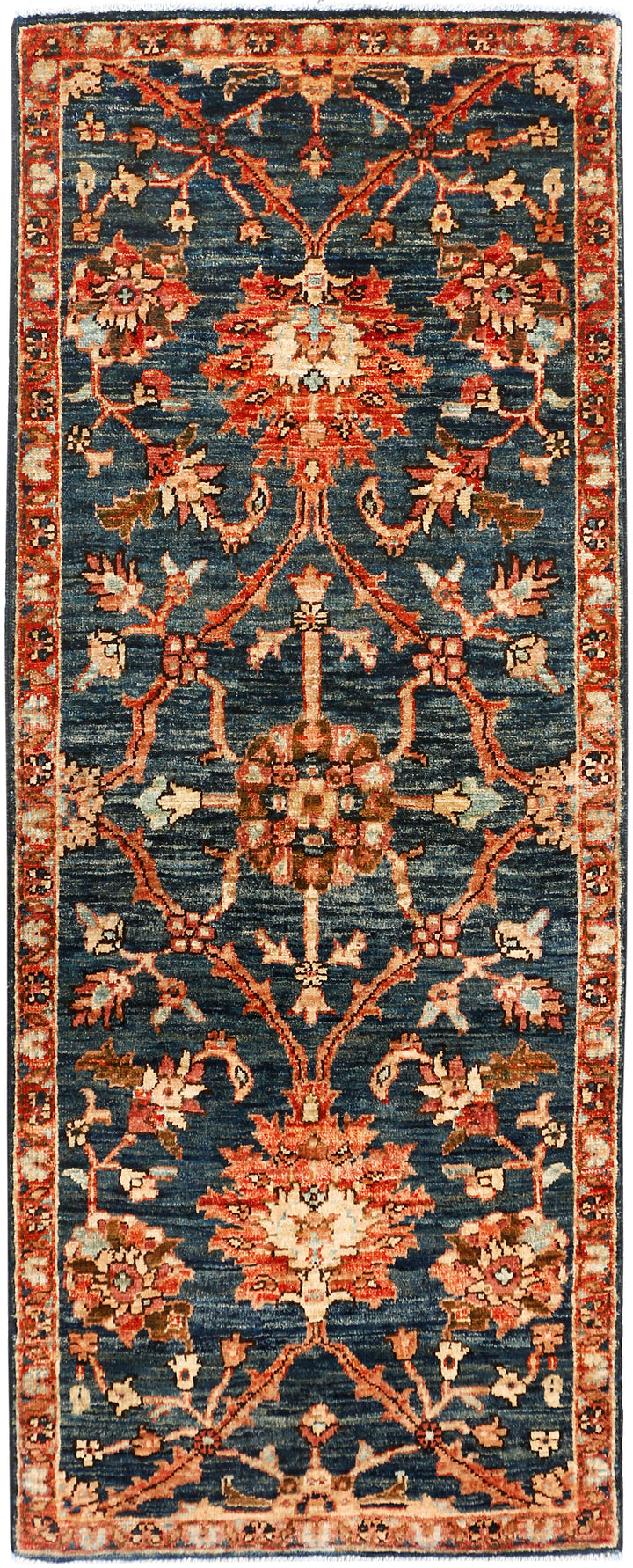 Cadet Blue Ziegler 2' x 5' 1 - No. 53621 - ALRUG Rug Store