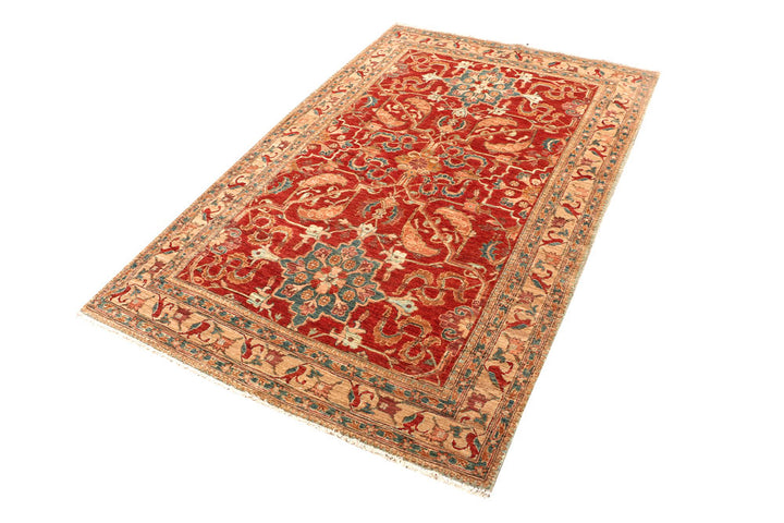 Orange Red Ziegler 3' 11 x 6' 1 - No. 53656 - ALRUG Rug Store