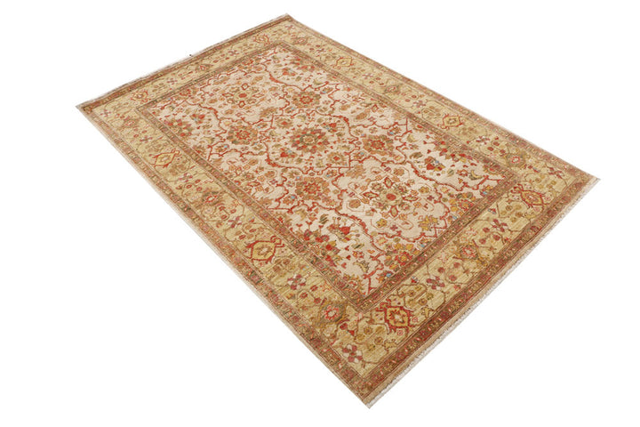 Wheat Ziegler 3' 11 x 5' 10 - No. 53657 - ALRUG Rug Store