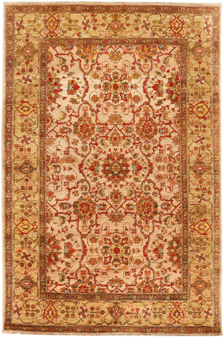 Wheat Ziegler 3' 11 x 5' 10 - No. 53657 - ALRUG Rug Store