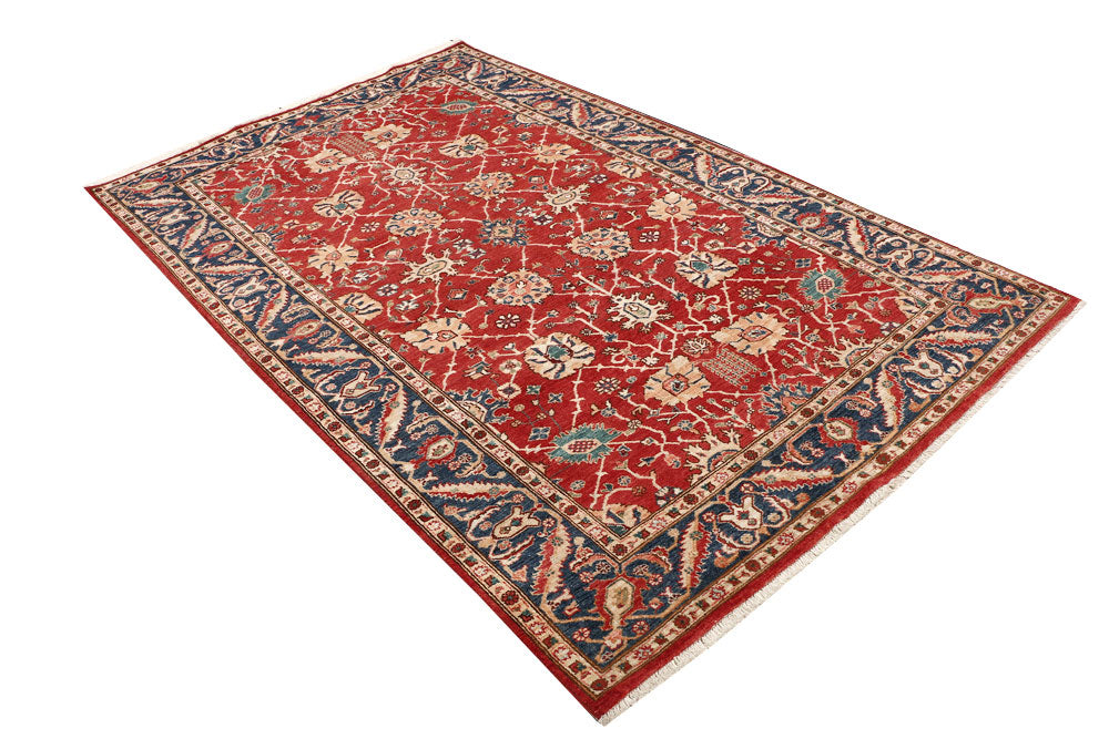 Firebrick Ziegler 4' 10 x 7' 9 - No. 53658 - ALRUG Rug Store