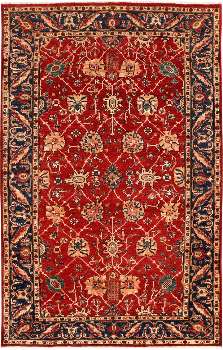 Firebrick Ziegler 4' 10 x 7' 9 - No. 53658 - ALRUG Rug Store