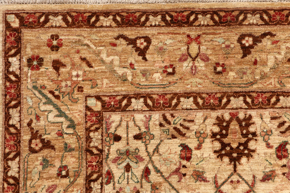 Wheat Ziegler 5' x 6' 8 - No. 53659 - ALRUG Rug Store