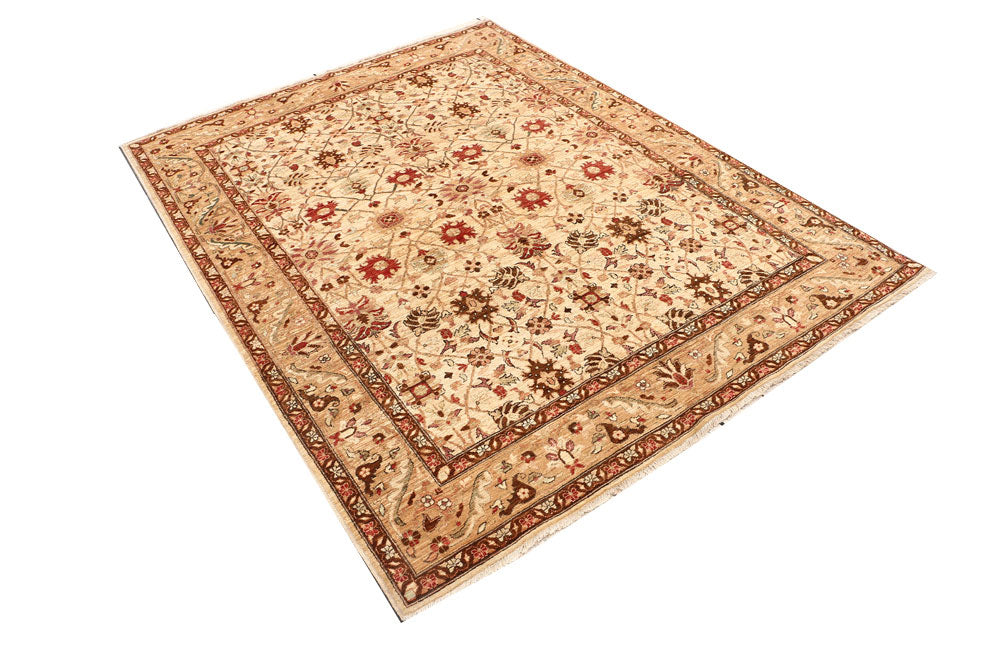 Wheat Ziegler 5' x 6' 8 - No. 53659 - ALRUG Rug Store