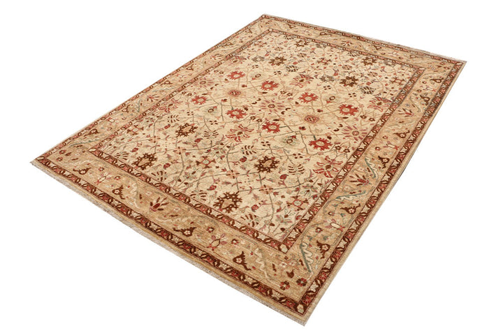 Wheat Ziegler 5' x 6' 8 - No. 53659 - ALRUG Rug Store