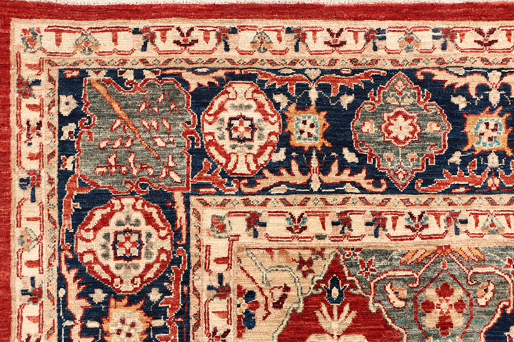 Multi Colored Ziegler 6' 4 x 9' 7 - No. 53663 - ALRUG Rug Store