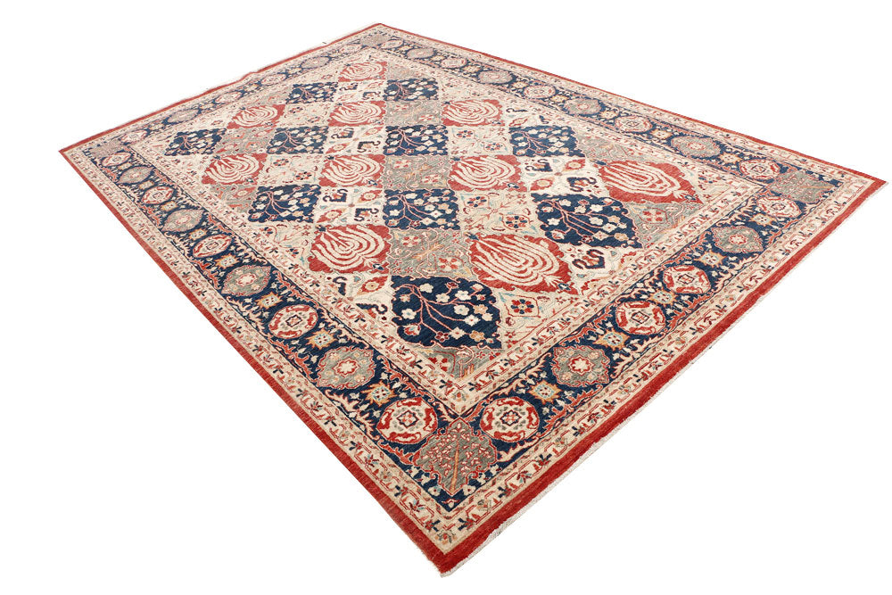Multi Colored Ziegler 6' 4 x 9' 7 - No. 53663 - ALRUG Rug Store
