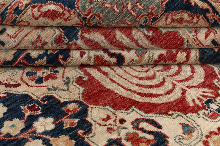 Multi Colored Ziegler 6' 4 x 9' 7 - No. 53663 - ALRUG Rug Store