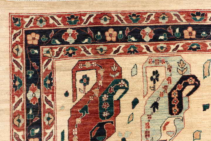 Blanched Almond Ziegler 6' 8 x 9' 11 - No. 53665 - ALRUG Rug Store