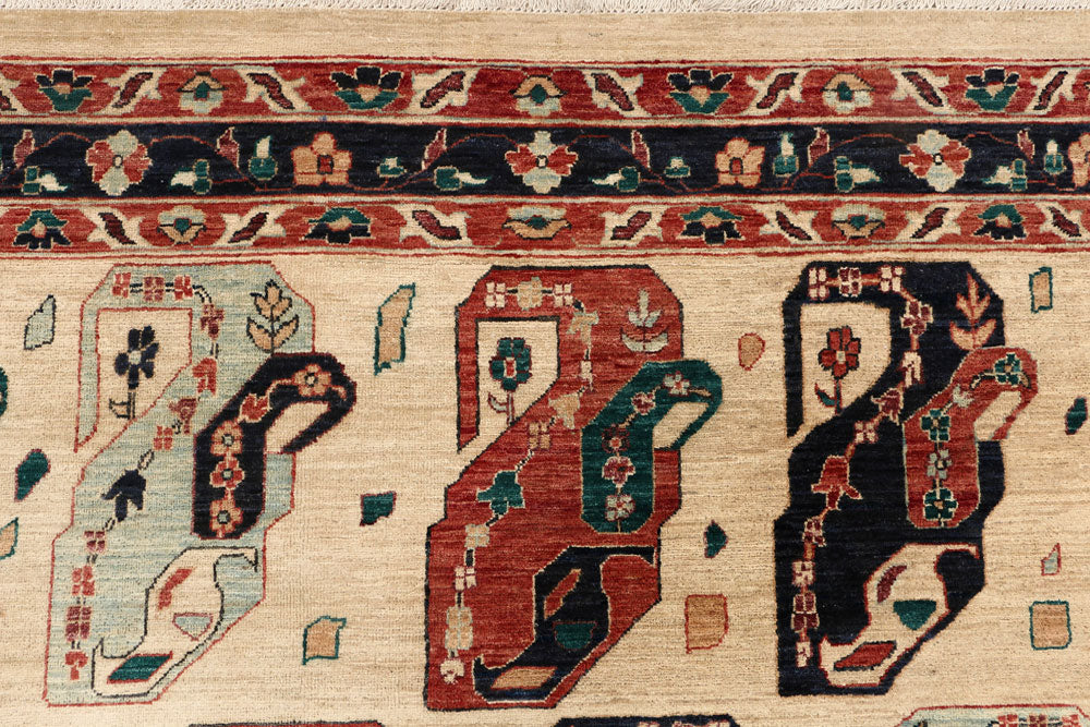 Blanched Almond Ziegler 6' 8 x 9' 11 - No. 53665 - ALRUG Rug Store