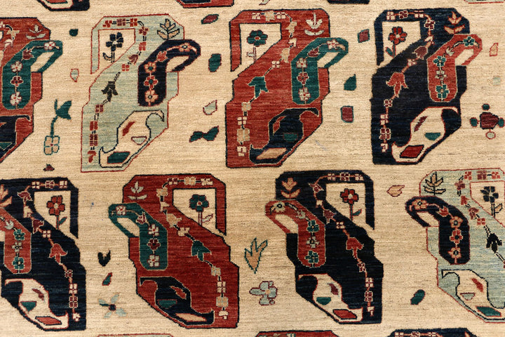 Blanched Almond Ziegler 6' 8 x 9' 11 - No. 53665 - ALRUG Rug Store