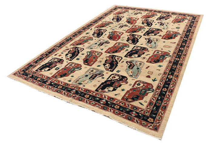 Blanched Almond Ziegler 6' 8 x 9' 11 - No. 53665 - ALRUG Rug Store