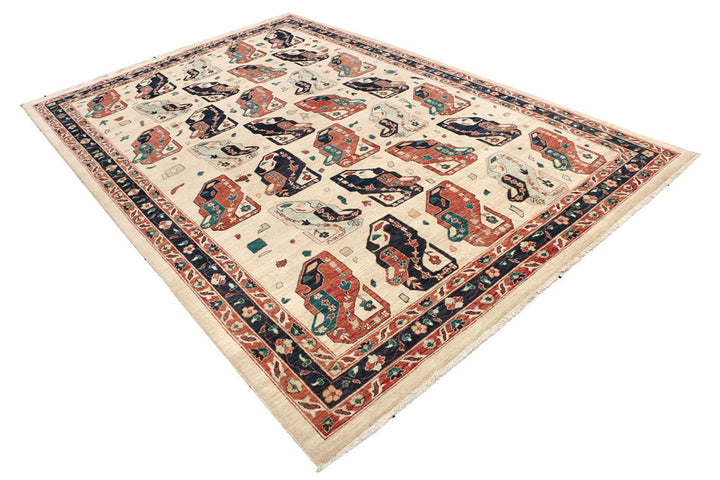 Blanched Almond Ziegler 6' 8 x 9' 11 - No. 53665 - ALRUG Rug Store