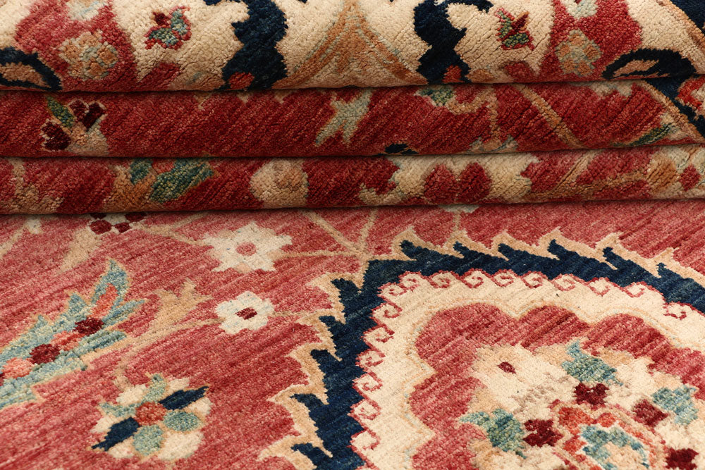 Firebrick Ziegler 5' 10 x 10' 1 - No. 53667 - ALRUG Rug Store