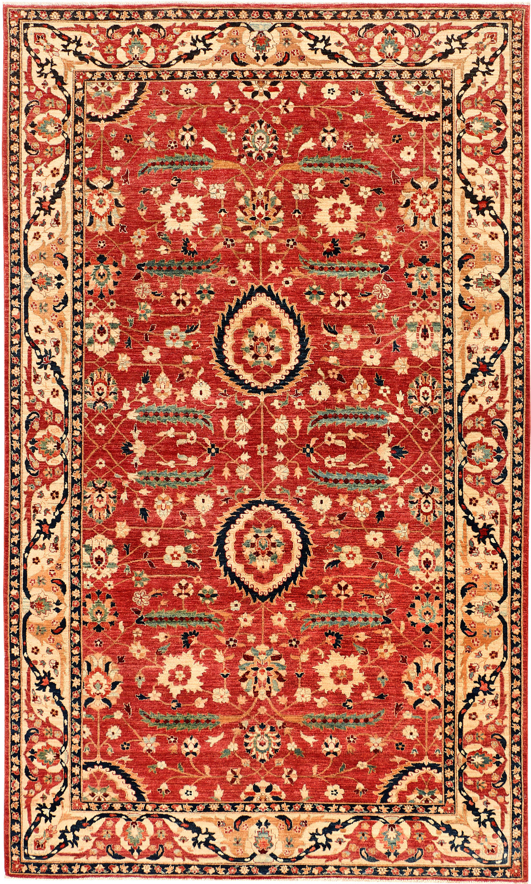 Firebrick Ziegler 5' 10 x 10' 1 - No. 53667 - ALRUG Rug Store