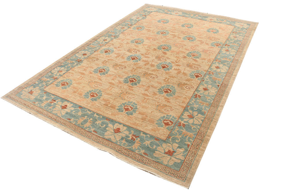 Tan Ziegler 5' 10 x 8' 8 - No. 53670 - ALRUG Rug Store