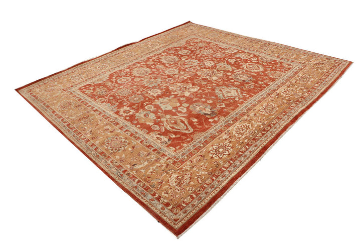 Firebrick Ziegler 8' 10 x 7' 11 - No. 53676 - ALRUG Rug Store