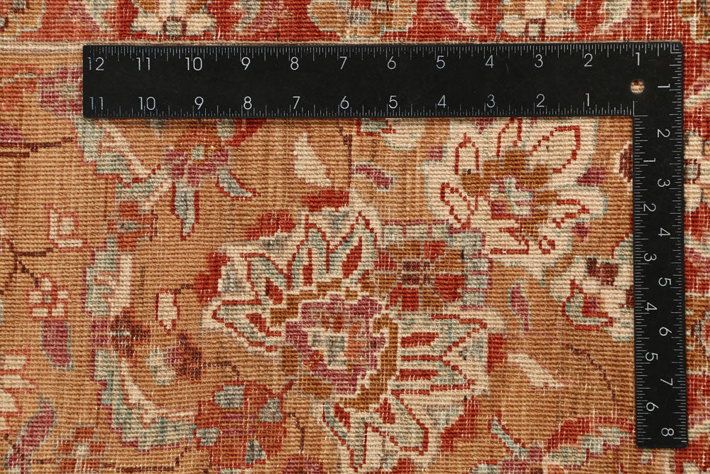 Firebrick Ziegler 8' 10 x 7' 11 - No. 53676 - ALRUG Rug Store