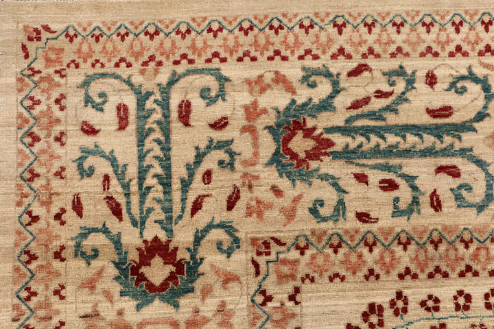 Wheat Ziegler 8' x 9' 7 - No. 53677 - ALRUG Rug Store