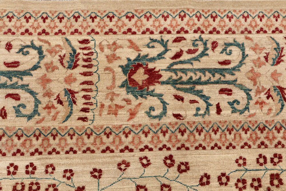 Wheat Ziegler 8' x 9' 7 - No. 53677 - ALRUG Rug Store