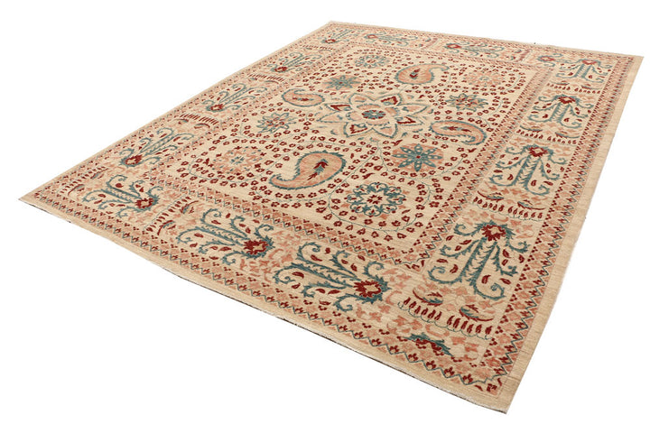 Wheat Ziegler 8' x 9' 7 - No. 53677 - ALRUG Rug Store