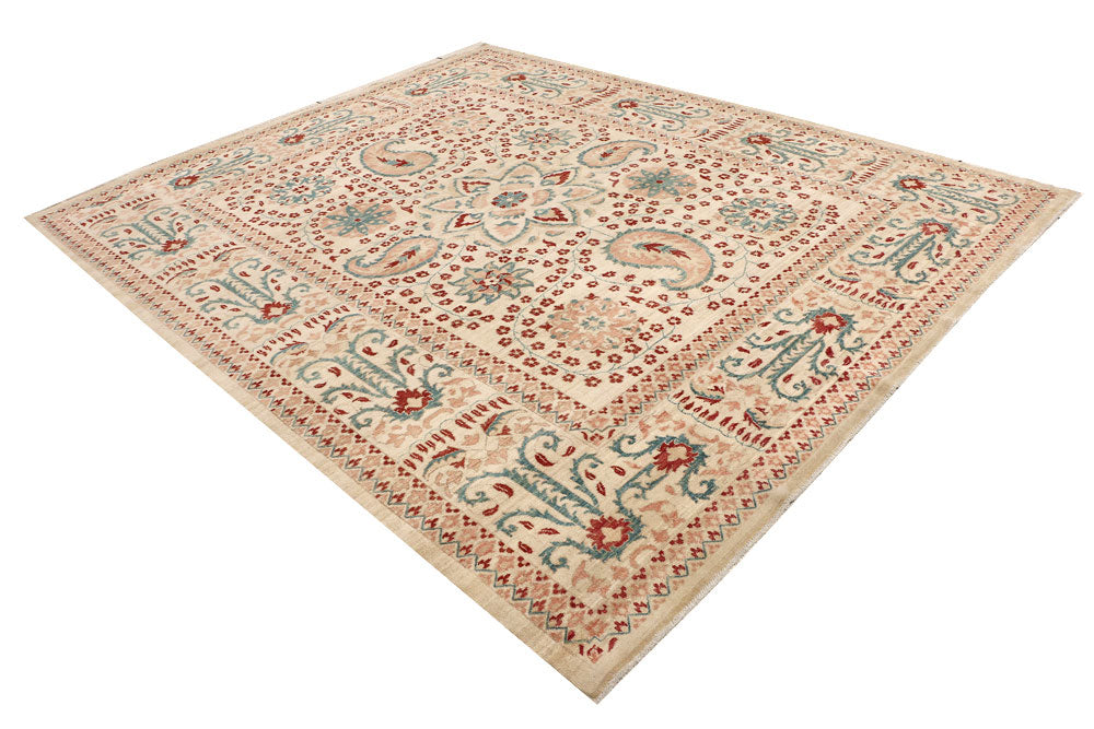 Wheat Ziegler 8' x 9' 7 - No. 53677 - ALRUG Rug Store