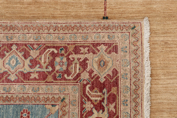 Tan Ziegler 6' 11 x 13' 10 - No. 53683 - ALRUG Rug Store